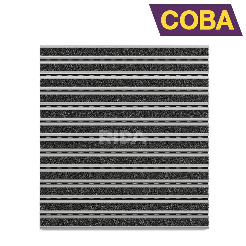 PLAN® A Aluminium Matting – RIDA COBA Plan.A Low Profile