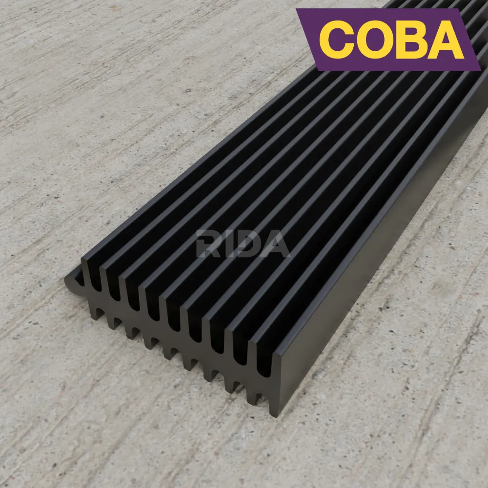 PLAN® A Aluminium Matting – RIDA COBA Plan.A Standard Profile Expansion